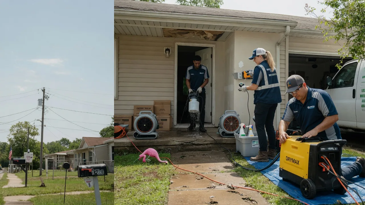 Storm Damage Water Removal in Village Mills, TX near me